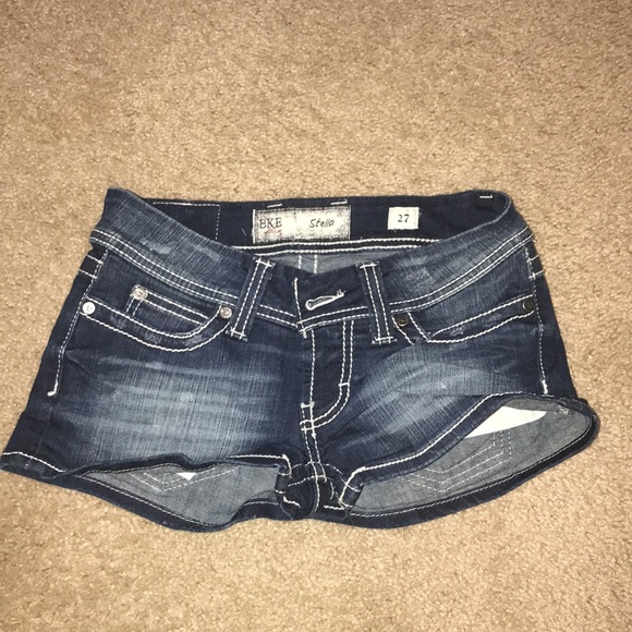 bke denim shorts